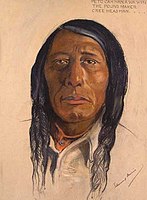 native chief Poundmaker, 1910