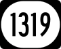 Kentucky Route 1319 marker