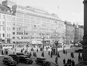 Centralplan och Esselte-huset 1946