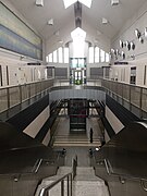 Entrance to the station