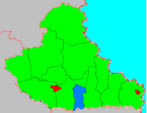 Городокский сельсовет на карте