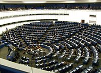 The European Parliament in 2006, began operating in a hemicycle from its foundation in 1958, based on European traditions