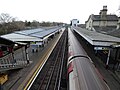 Platforms 1 and 2 seen from the footbridge