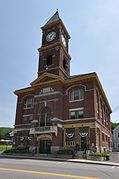 Hinsdale Town Hall, Hinsdale, New Hampshire, 1900.