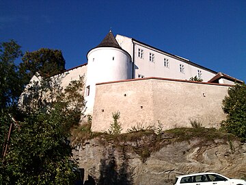 Les fortifications de la ville.