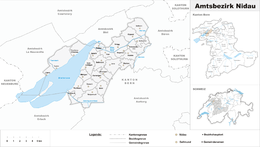 Nidau – Mappa