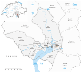 Lavertezzo – Mappa