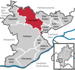 Kelkheim (Taunus) – Mappa