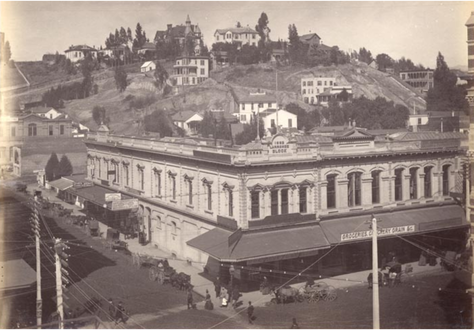 Larronde Block in 1898. Photo by I. W. Taber[75]