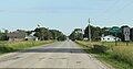 Looking south at the Maribel sign