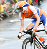 Denis Menchov pendant le Tour de France 2010.