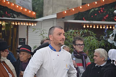 Julien Charvet, chef.