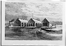 The Oakland Long Wharf, in 1878