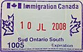 Canada: Old style stamp