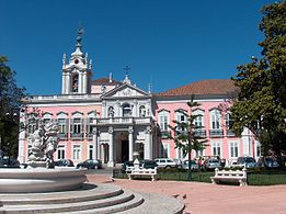 Palacio de las Necesidades, terminado en 1750.