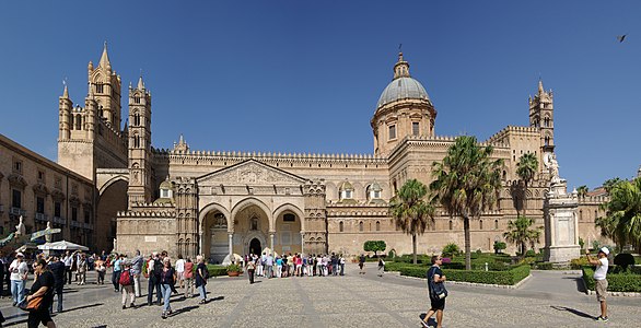 La cathédrale de Palerme.