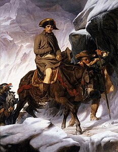 Bonaparte Crossing the Alps, by Paul Delaroche