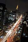 Avenida Paulista, eine Hauptverkehrsader des modernen São Paulo