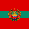 Estandarte presidencial de Transnistria.