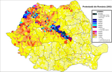 Protestantism in Romania (2002 census)