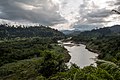 The river with surrounding vegetation