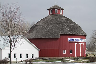 Round Barn Theater at Amish Acres, Nappanee, Indiana.