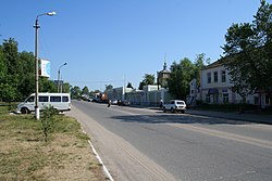 Spassk-Ryazansky town center