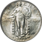 Silver Standing Liberty Quarter