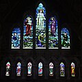 West window depicting the Transfiguration of Our Lord