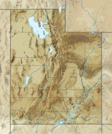 Mount Tukuhnikivatz is located in Utah