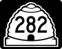State Route 282 marker