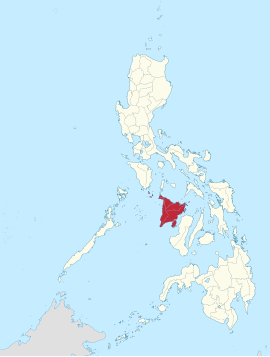 Vissaias Ocidentais na Filipinas Coordenadas : 11°7'48"N, 122°31'48"E