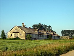 Former state farm in Wieżanka