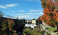 The Bow Lake dam in Strafford. The dam represents the start of the Isinglass River which feeds into the Cochecho River, some 15 miles away.