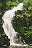 Kamieńczyk Falls in summer