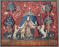 À mon seul désir, from the set The Lady and the Unicorn, late 15th century