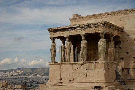 Caryatids of Erechtheion, Acropolis of Athens Στέφανος Δ. Γαβαλάς