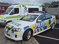2006-2008 Holden VE Commodore SV6 sedan (New Zealand Police)