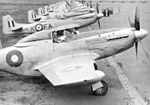 No. 82 Squadron Mustang aircraft in Japan in 1947
