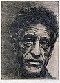 Alberto Giacometti, par Jan Hladik en 2002