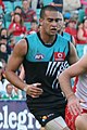 Alipate Carlile playing for Port Adelaide in 2009