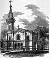 Remodeling, Appleton Chapel, Harvard University. Cambridge, Massachusetts. 1872.