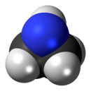 Struttura 3D van der Waals dell'aziridina