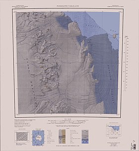 Carte du glacier.