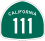 State Route 111 Business marker