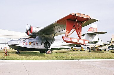 Consolidated PBY Catalina : Les flotteurs d'appoint deviennent les saumons d'aile.