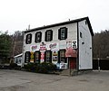 Dower's Tavern (formerly Beck's Run School), currently "Down the Road Saloon", built in 1899, in the Arlington Heights neighborhood of Pittsburgh, PA.