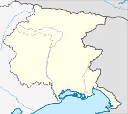 Pasiano di Pordenone is located in Friuli-Venezia Giulia