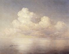 Ivan Konstantinovič Ajvazovskij Nuvole sul mare (1889)