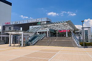 車站南出口(2023年7月)